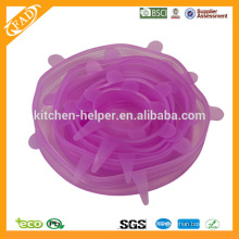 2014 Highly Welcomed As Seen On TV Multi Size Stretch Silicone Airtight Lids